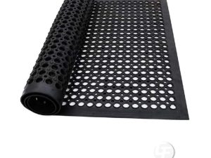 Anti-slip fatigue rubber mats