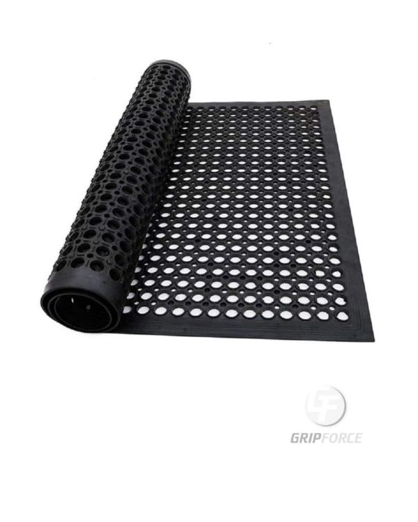 Anti-slip fatigue rubber mats