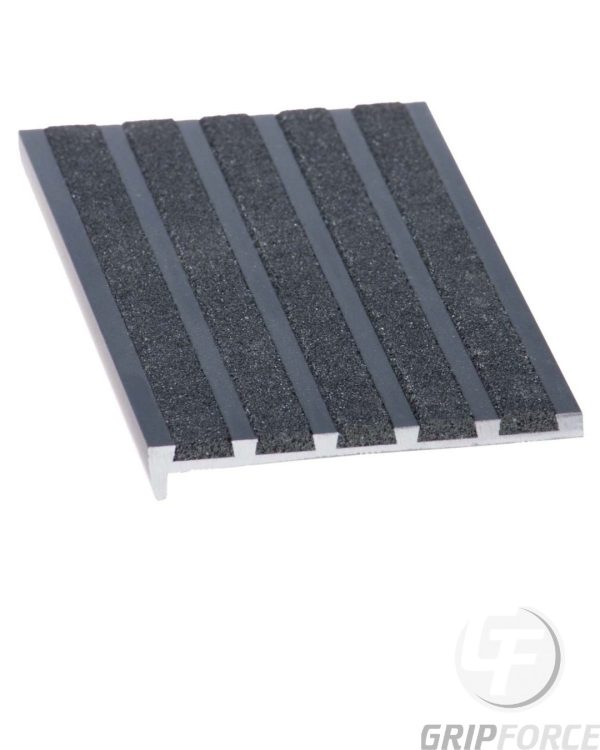 Stair Nosing Black (10mm x 75mm)