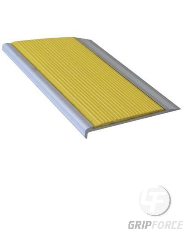 Aluminium Stair Nosing Yellow (10mm x 71mm)