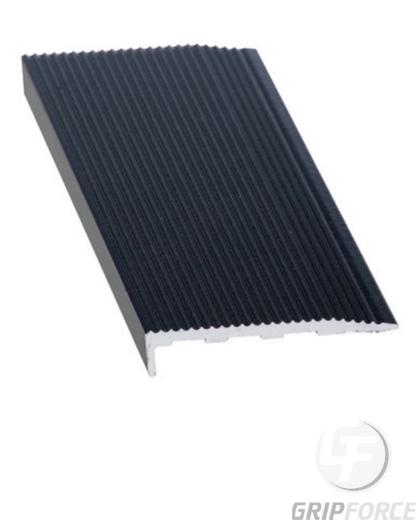 Stair Nosing Black Aluminium (10mm x 50mm)