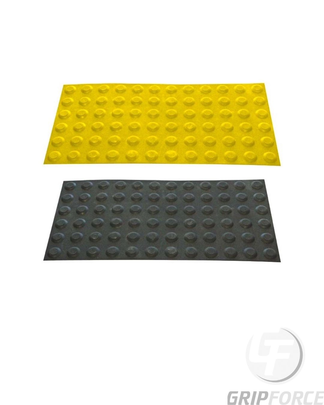 Hazardous self-stick tactile pads